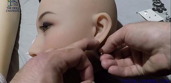  Sex Doll 101 Piercing Doll Ears